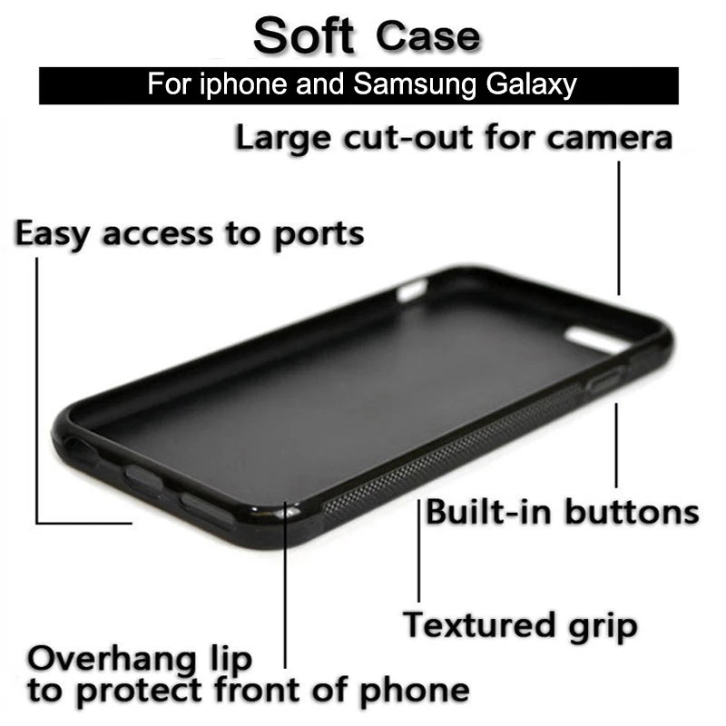 Nanatsu no Taizai Soft Phone Case Cover For iPhone 15 SE2020 14 6 7 8 plus XR XS 11 12 13 pro max coque Shell Fundas