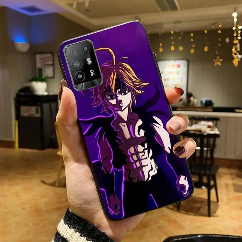 Nanatsu no Taizai Seven Deadly Sin Phone cover For OPPO A98 A94 A74 A72 A77 A78 A55 5G A15 A54 A53S A73 A53 2020 4G Cases