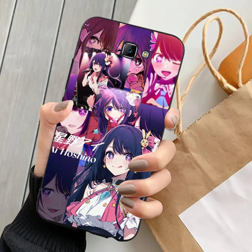 Anime Oshi no Ko Phone Case For Samsung J 7 plus 7core J7 neo J6 plus prime J6 J4 J5 Mobile Cover