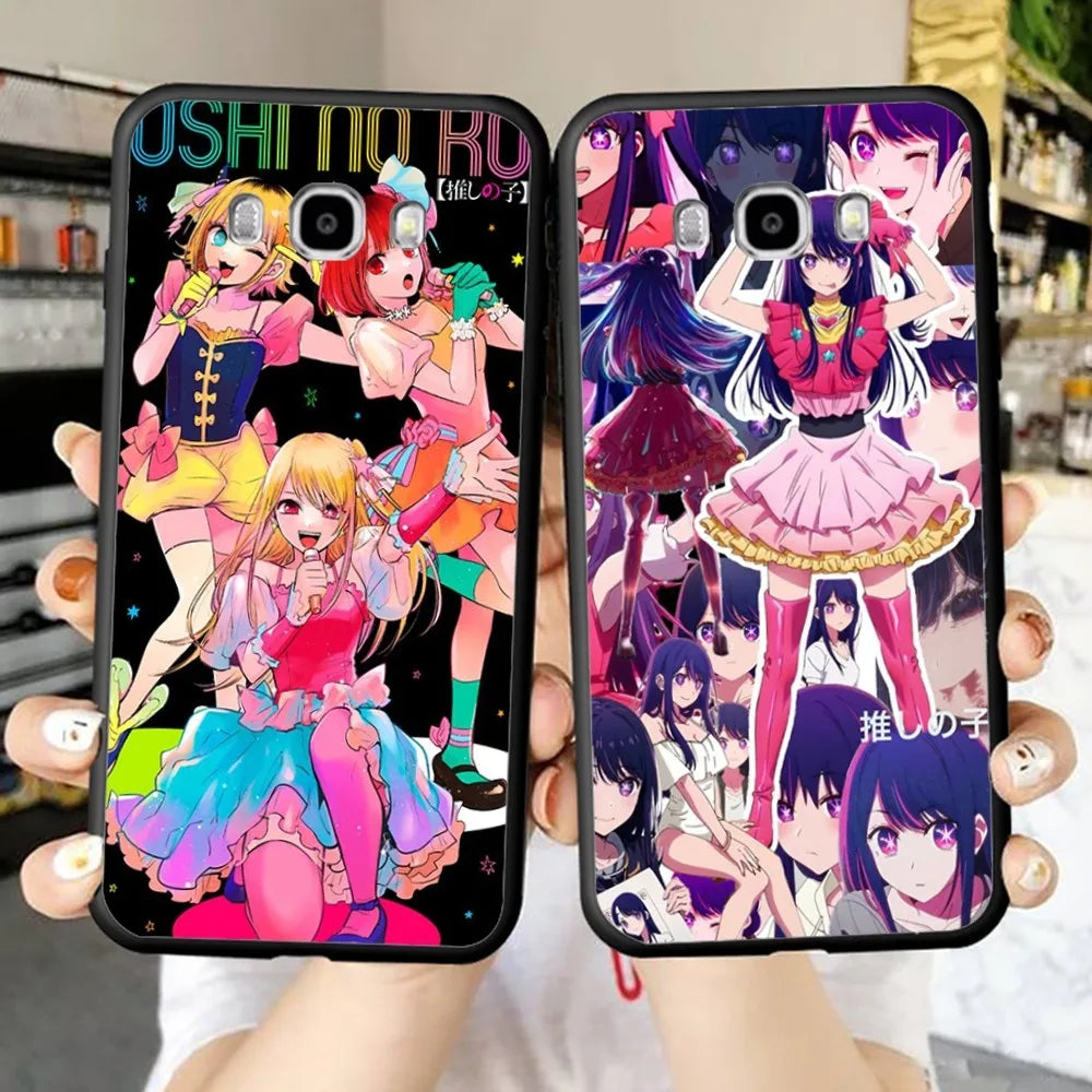 Anime Oshi no Ko Phone Case For Samsung J 7 plus 7core J7 neo J6 plus prime J6 J4 J5 Mobile Cover