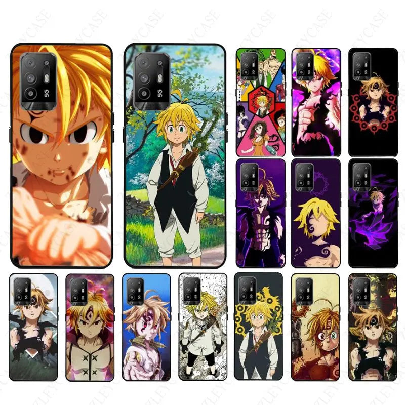 Nanatsu no Taizai Seven Deadly Sin Phone cover For OPPO A98 A94 A74 A72 A77 A78 A55 5G A15 A54 A53S A73 A53 2020 4G Cases