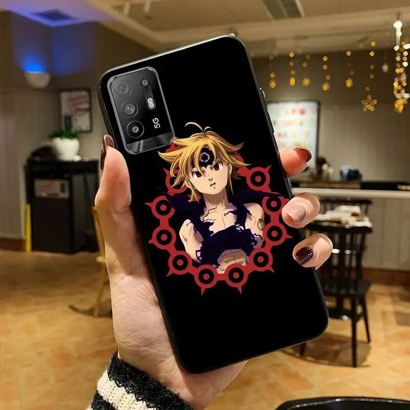 Nanatsu no Taizai Seven Deadly Sin Phone cover For OPPO A98 A94 A74 A72 A77 A78 A55 5G A15 A54 A53S A73 A53 2020 4G Cases