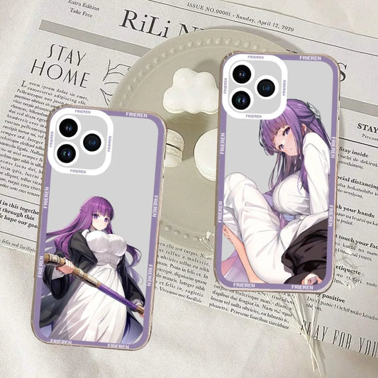 2023 Hot Anime Frieren Phone Case For Samsung S20 S21 S22 S23 ULTRA PLUS LITE Transparent Shell
