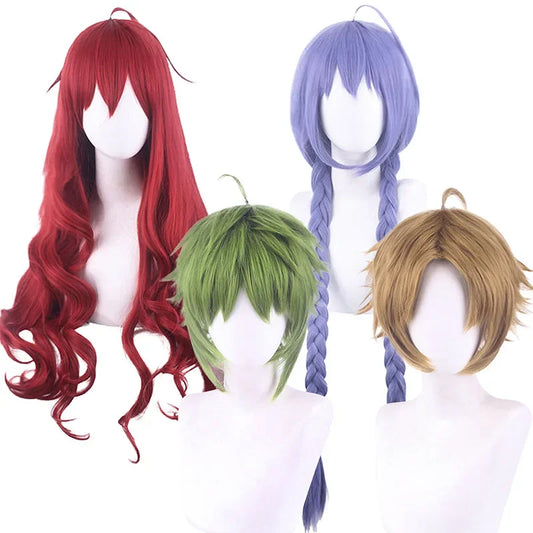 Anime Jobless Reincarnation Mushoku Tensei Roxy Migurdia Cosplay Wig Eris Boreas Rudeus Greyrat Sylphiette Heat Resistant Wigs