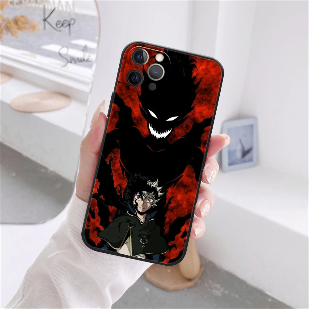 Nanatsu no Taizai Seven Deadly Sins Black Case for iPhone 13 12 11 14 Pro Max mini SE 2020 X XR XS Max 7 8 Plus Cover Coque
